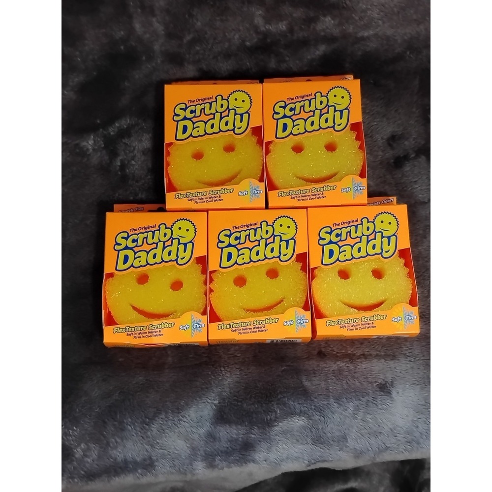 The‎ Original Scrub Daddy Flex Texture Scrubber Color Yellow